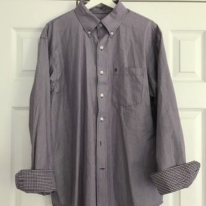 Purple Mens Button Down